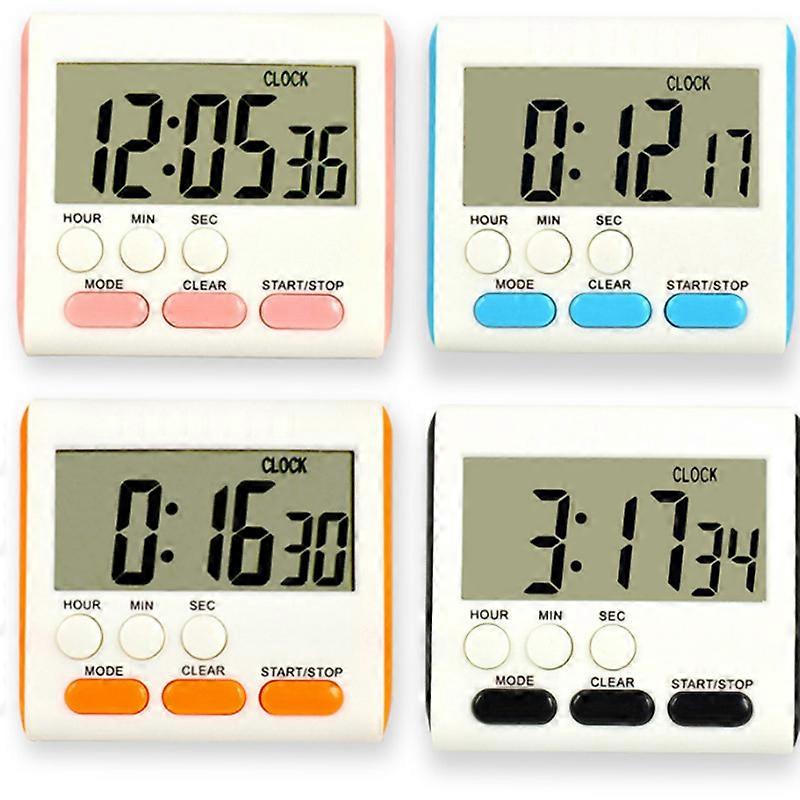 Kitchen timer, 24-hour electronic timer, digital reminder (English available), blue>183 timer