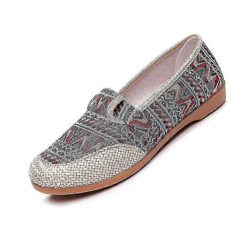 Kvinner Loafer Plimsolls Flat Sko