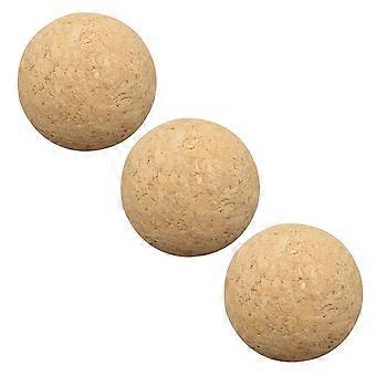 3 stuks huishoudelijke tafelvoetbalballen, slijtvaste miniballen, vervangbare houten tafelvoetbalballen