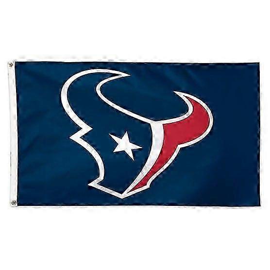 HOUSTON TEXANS BLÅ FLAGG Q0390