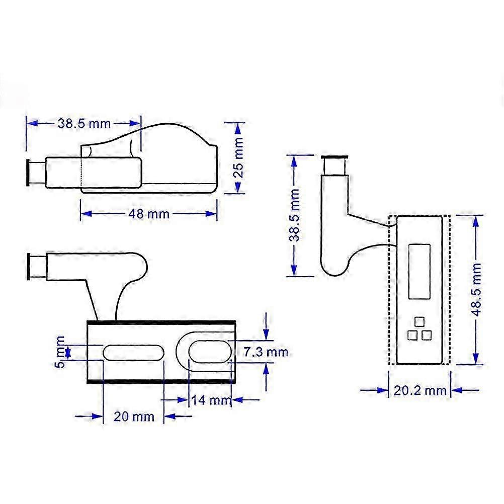 Touch Sensor Hinge Lamp for Cabinets LED Warm Light 10Pcs Smart Sensor Lights