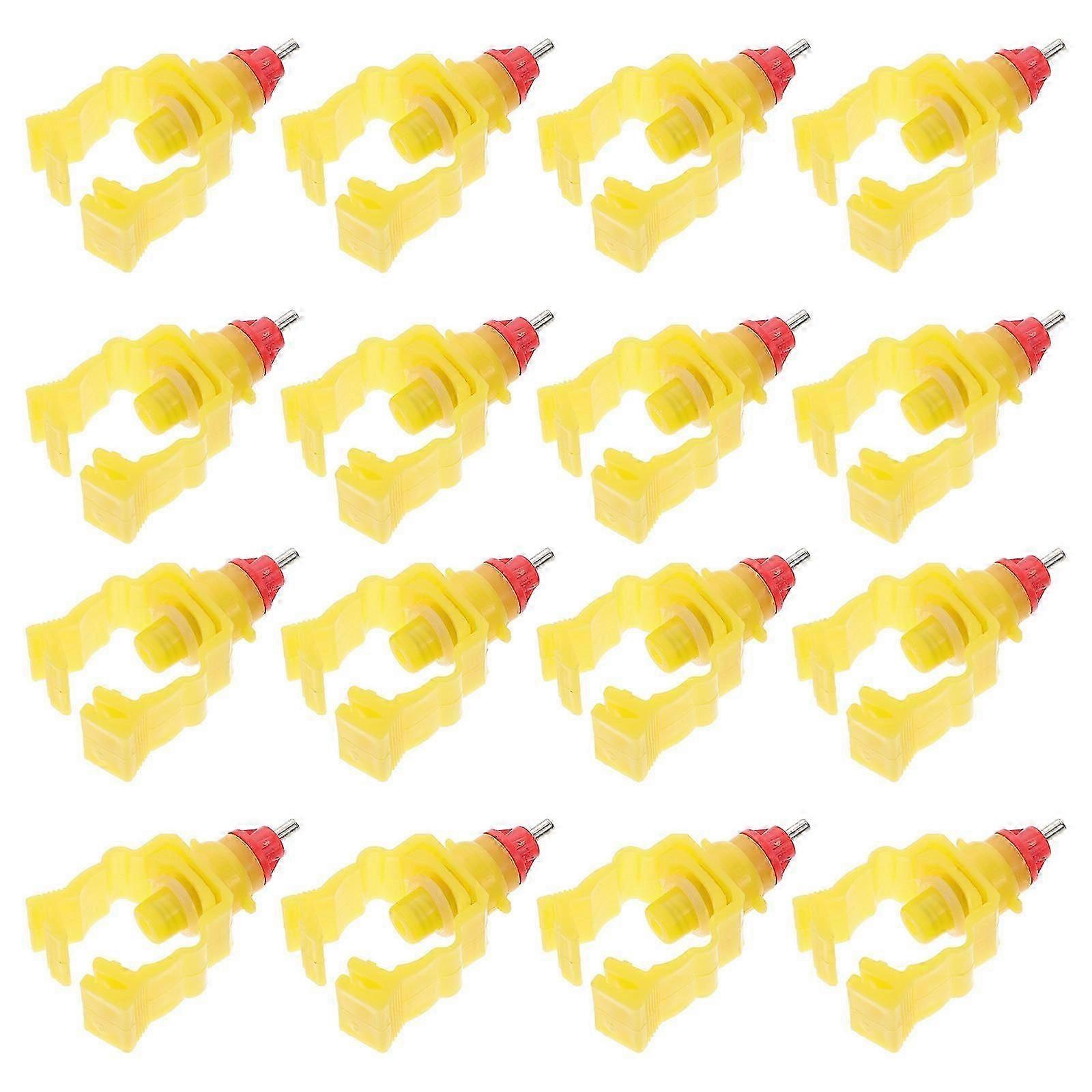 Automatic Chicken Water Feeder Spring Card Style, 20Pcs