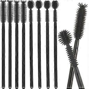 Eyelash Brush Portable Disposable Eyelash Mascara Wands 100Pcs for Makeup