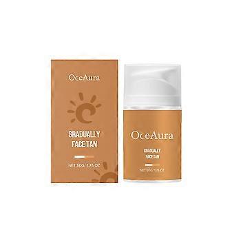 OceAura Body Lotion, Fuktighetsgivende og fuktighetsgivende innendørs solfri bruningslotion for solbrun hud