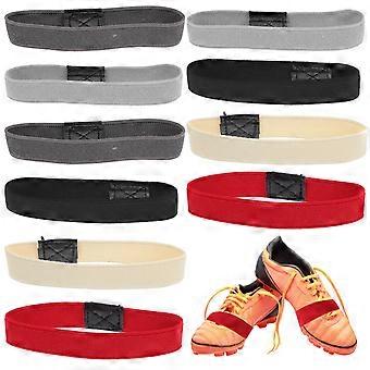 5 Paar hochhackige Schuhe Schnürsenkel Schuhriemen verhindern lockere Fersen Schuhriemen Gummiband Dehnbare Schuhe Binderiemen für Frauen (hellgrau, b