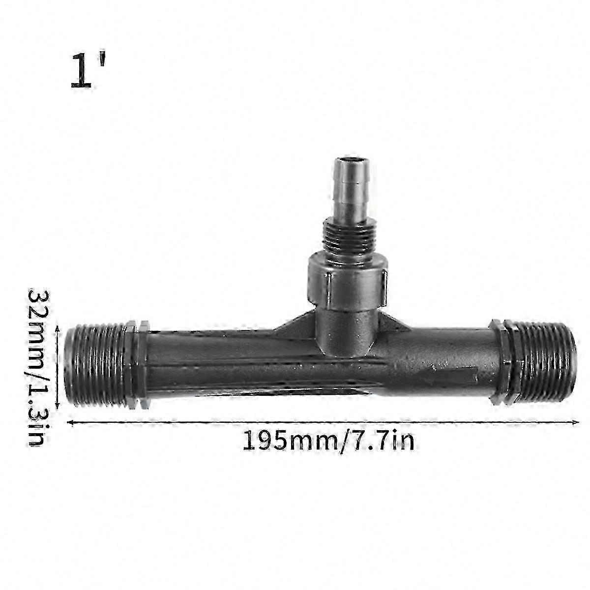 Automatic Venturi Ejector Mixer with Male Thread for Agricultural Drip Irrigation