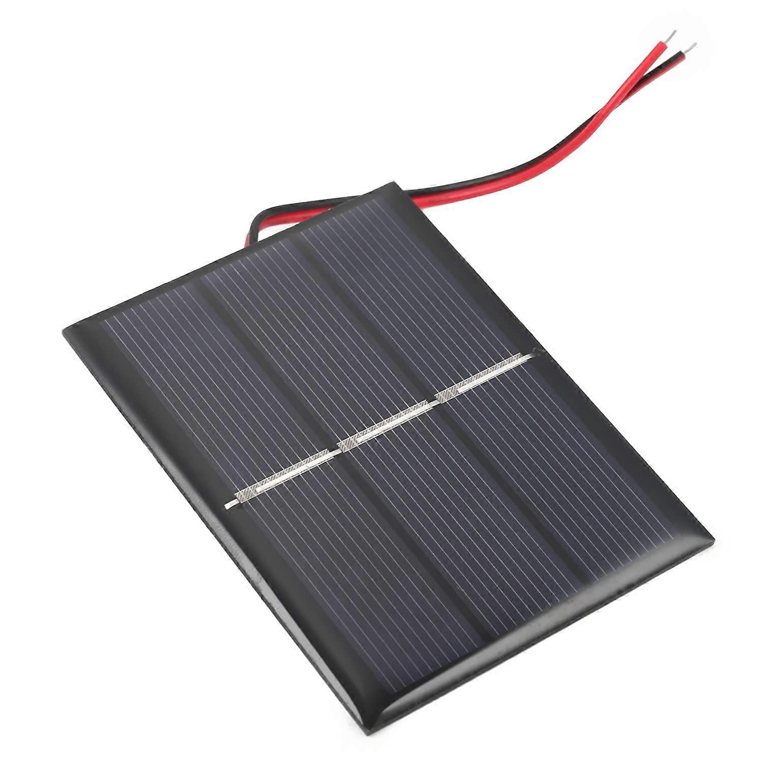1.5V Mini Polysilicon Solar Panel DIY Module with Durable Epoxy for Battery Charging Projects