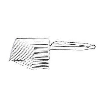 Cat Litter Scoop Stainless Steel Hollow-Out Cleaning Long Handle