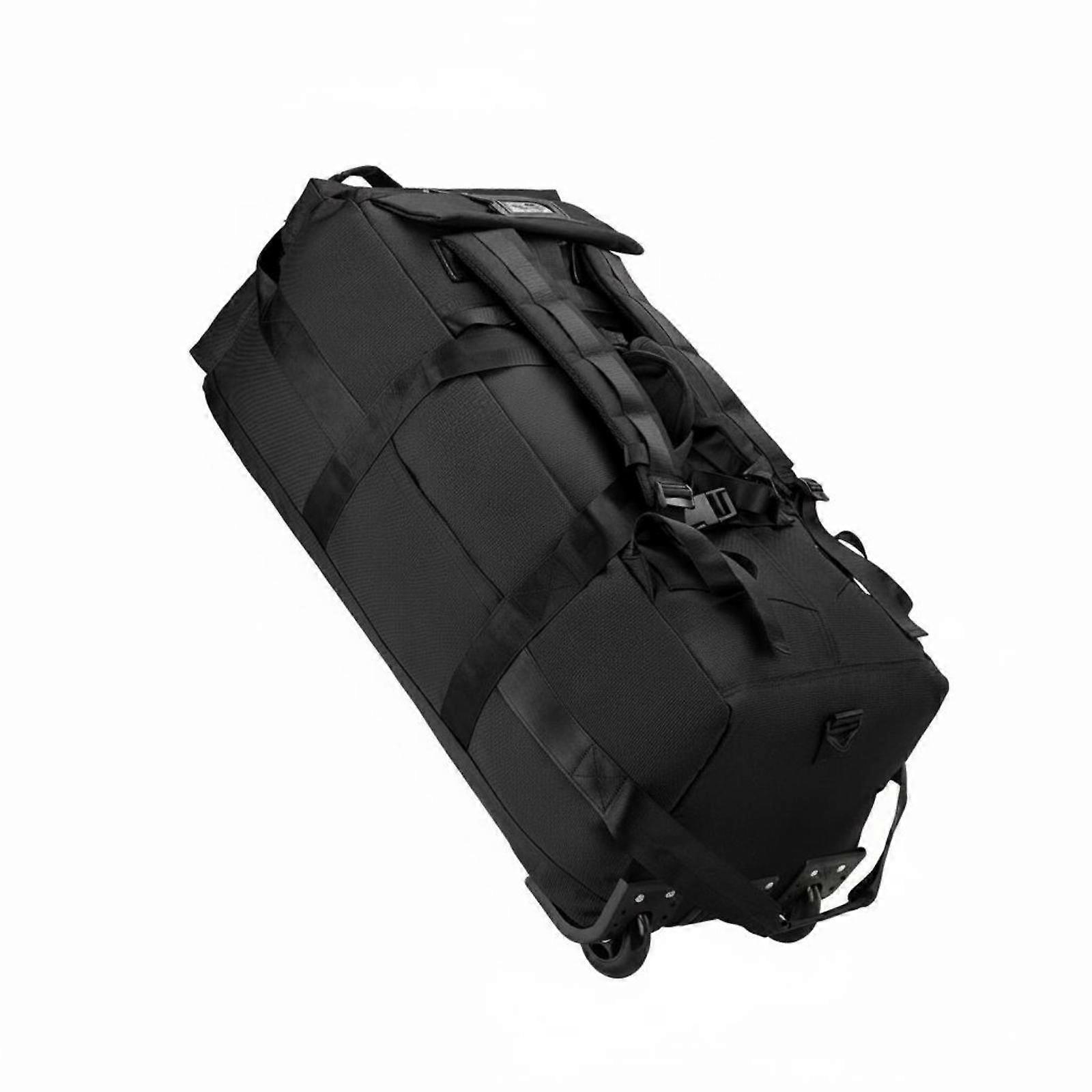 Wheeled Travel Backpack Space Saving Foldable Rolling Backpack Portable Extra