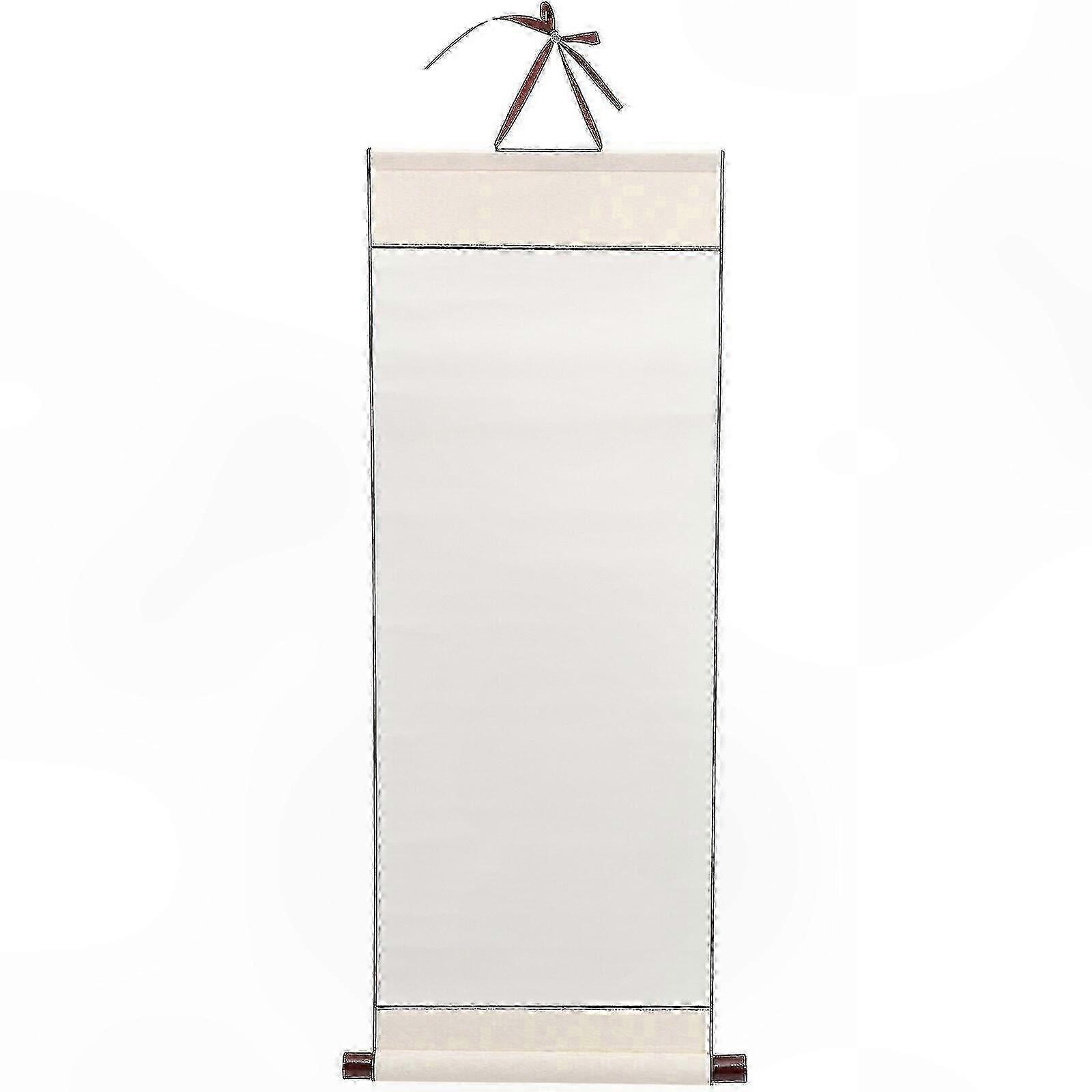 Single Blank Wall Scroll compatible with Calligraphy Art Display