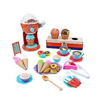 38Pcs Pretend Play Kitchen Toys Birthday Gift for Girls Toddlers Children