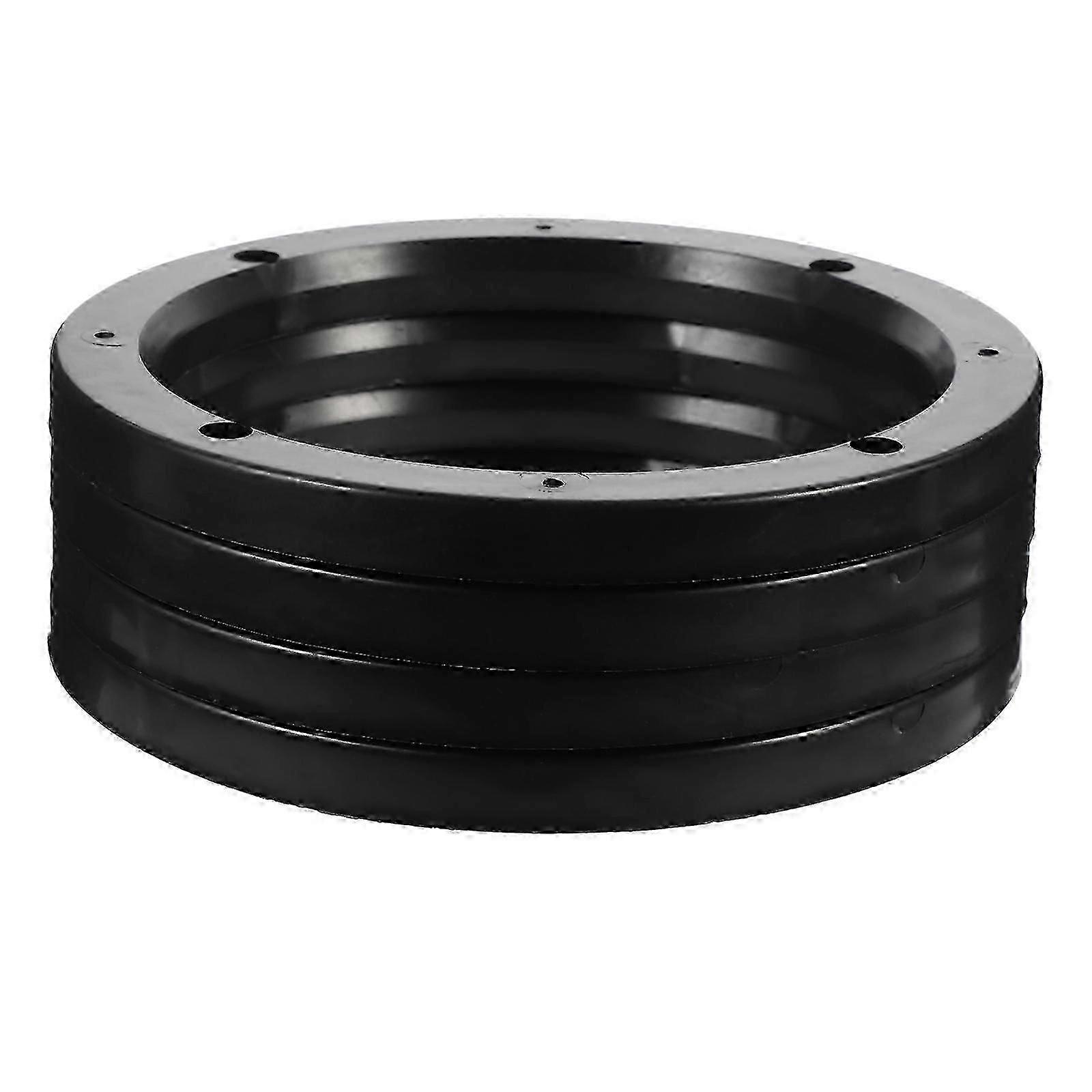 Speaker Bracket 2 Pairs 6.5 Inch Car Stackable Sturdy Plastic Mount Ring for Subwoofer Mid Range Custom Installation