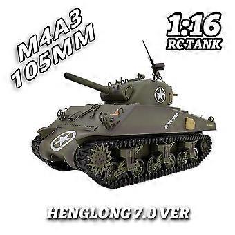 Coolbank Customized HengLong M4A3 Sherman 1:16 Rc Tank "THE FURY" Smoke Sound BB Gun Infrared 2.4G
