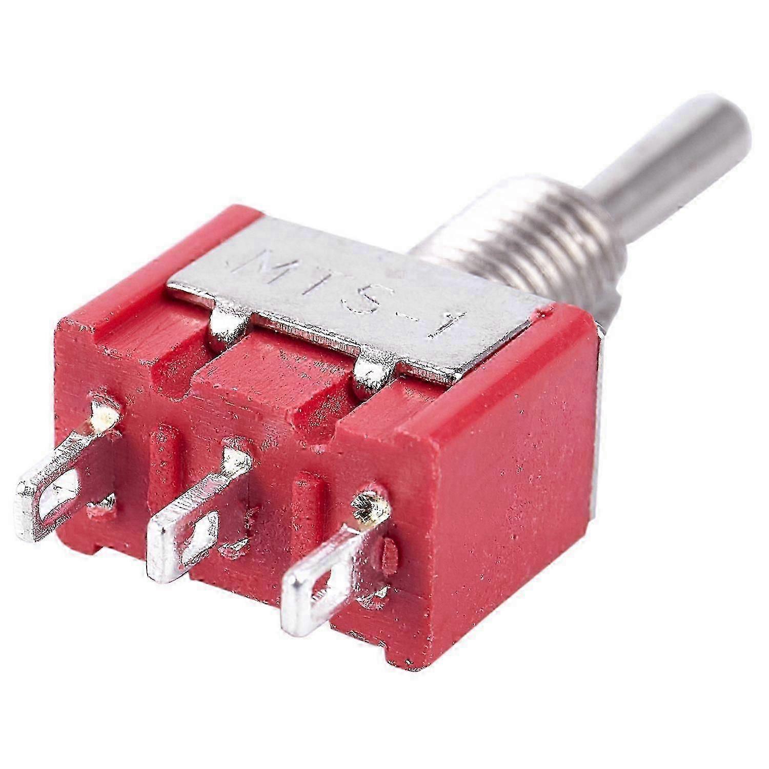 5 x Mini Momentary (On)Off(On) Toggle Switch Model Railway SPDT 12V,silver