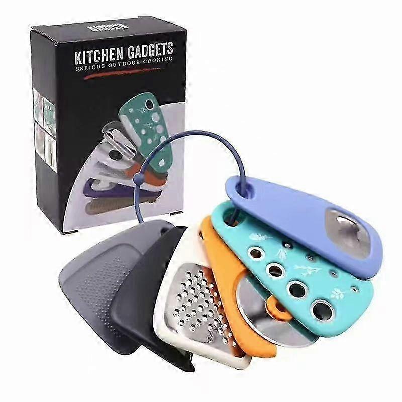 6-Piece Stainless Kitchen Prep Set