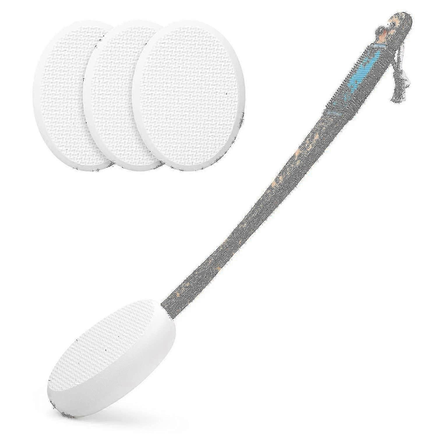 Ergonomic Back Lotion Applicator With 4 Pads