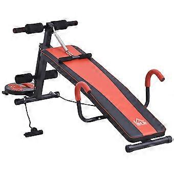 Opvouwbare Sit-up Bank - Fitnessbank - Buikspierbank - Verstelbare Trainingsbank