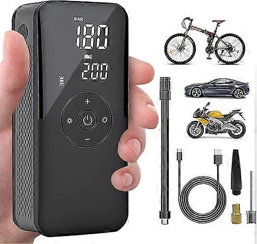 Cordless Auto-Shutoff Rechargeable Air Pump
