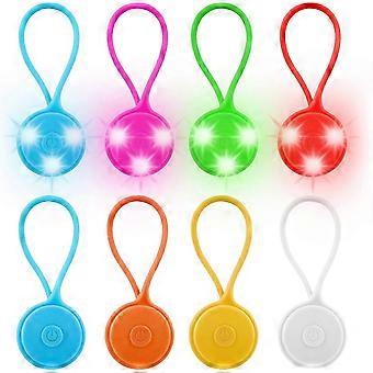 LED flashing light,8 LED reflectors for children,child safety reflectors,school bag light,3 lighting modes,waterproof,light_ynar1