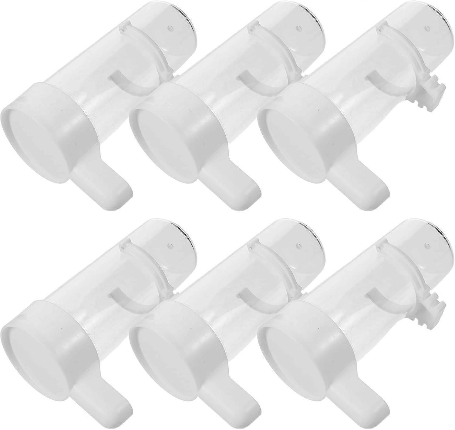 Automatic Bird Waterer, 6-Piece Set,Reservoir, Transparent Window, Erg