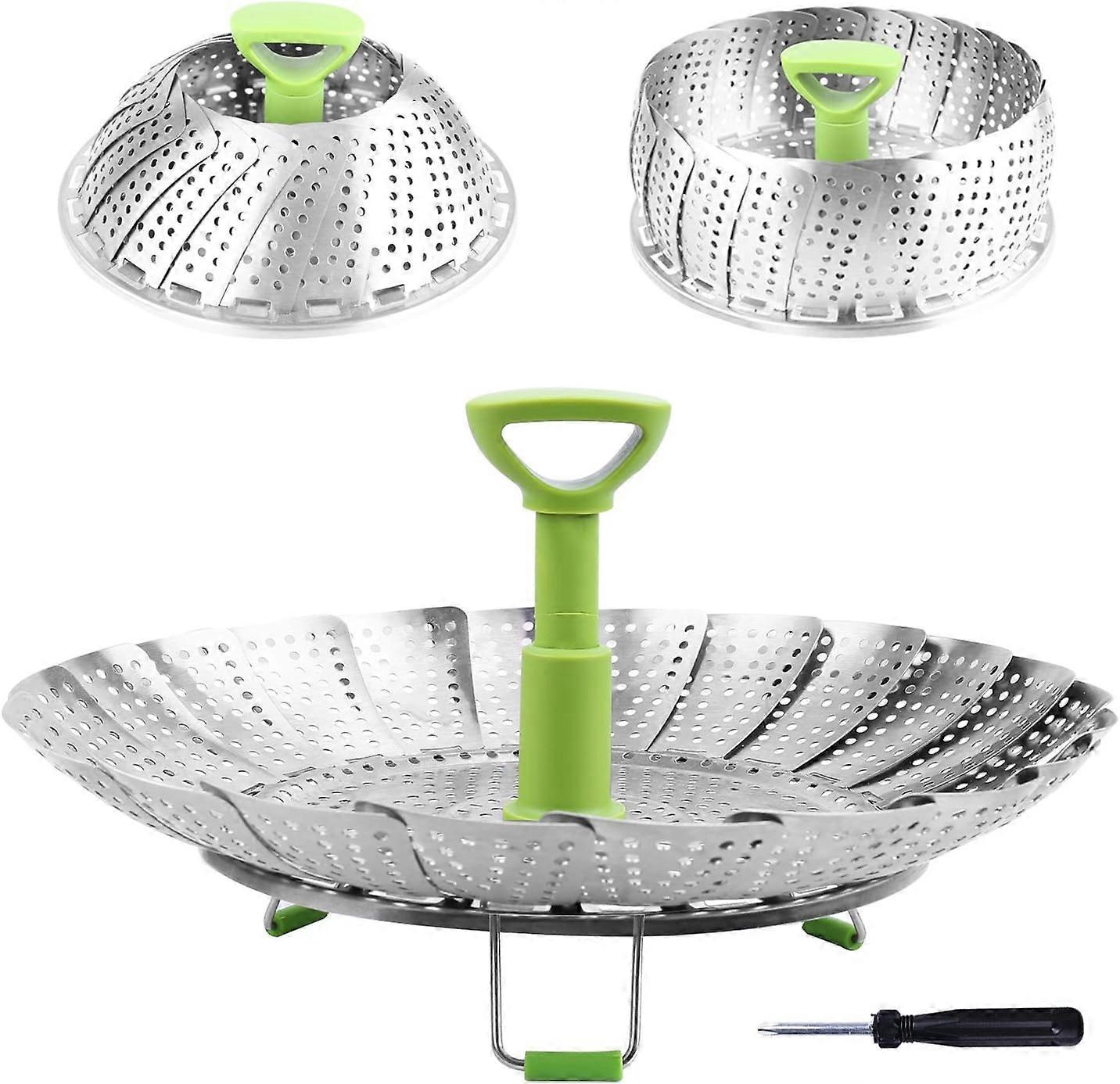 Stainless Steel Folding Vegetable Steamer