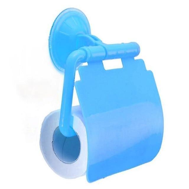 壁マウントサクションカップトイレ防水ティッシュホルダーロールペーパースタンド