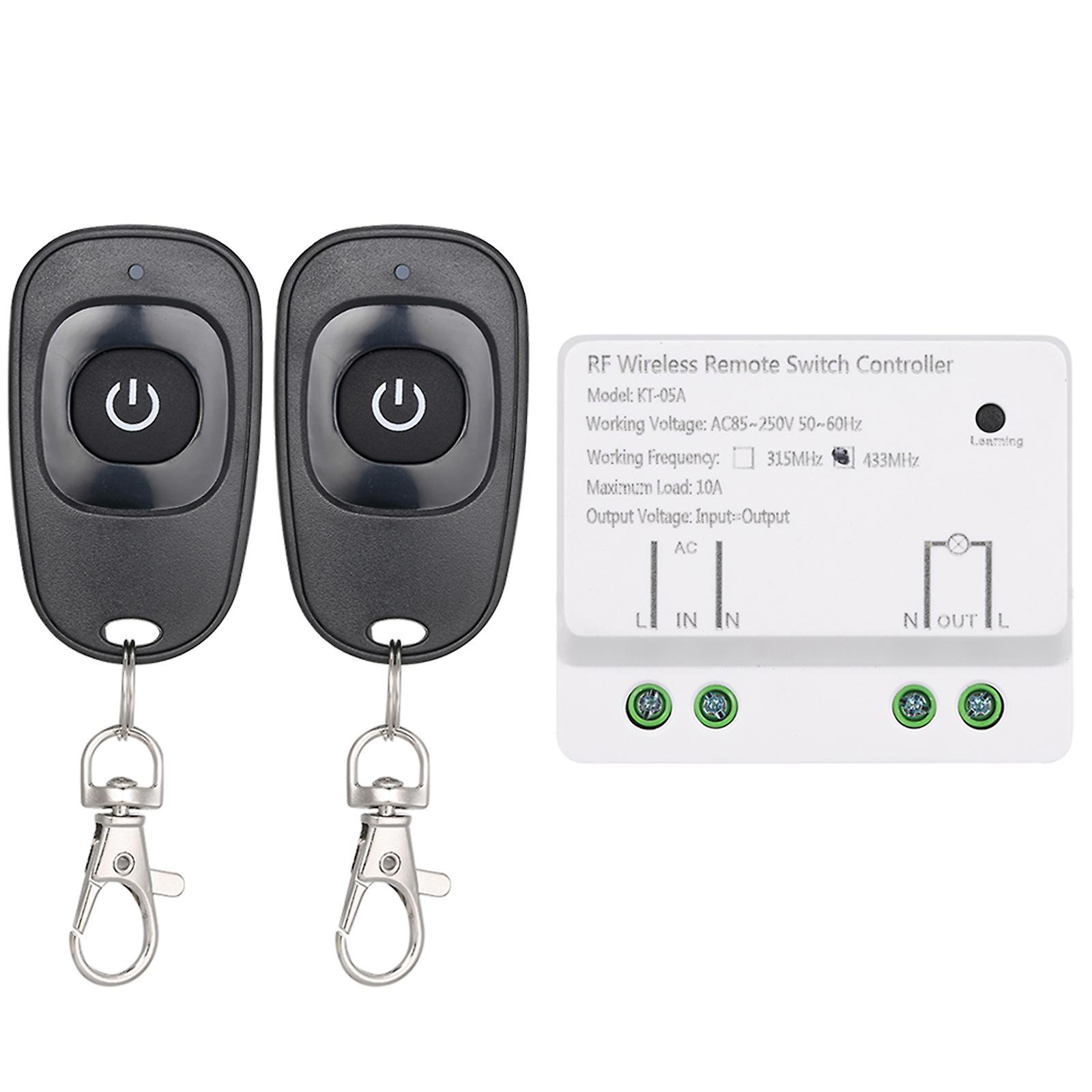 Smart Home 433mhz Ac85-250v 1ch Wireless Remote Switch