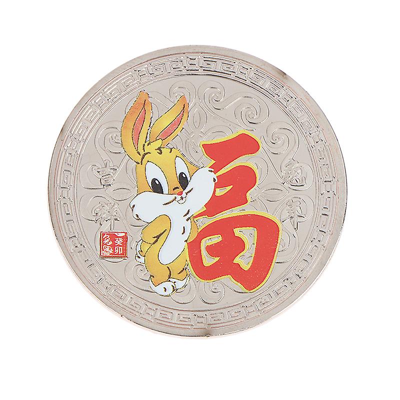2023 Year Of The Rabbit Commemorative Coin Chinese Zodiac Challenge Coin
