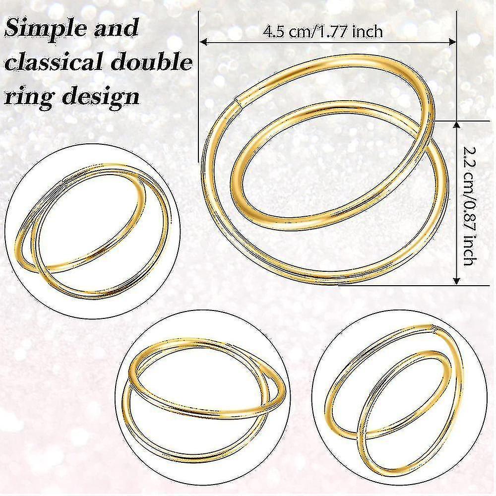 Napkin Ringssimple Alloy Napkin Rings Serviette Napkin Holder Ring For Weddings Receptions Dinner Pa