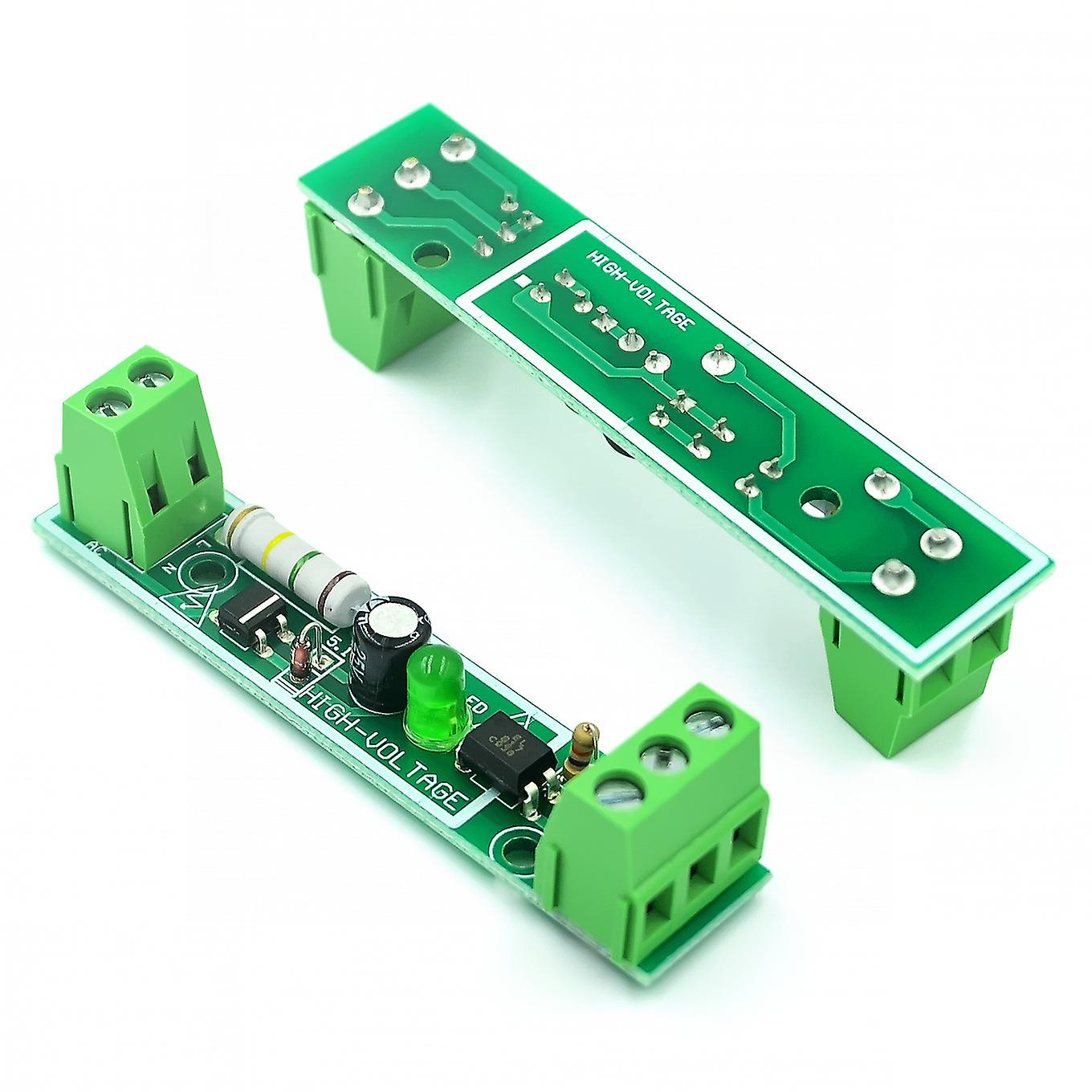 1-bit Ac 220v Optocoupler Isolation Module Voltage Detect Board Adaptive 3-5v For Plc Isolamento Fotoaccoppiatore Module