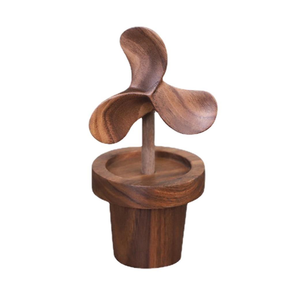 Windmill Wood Reed Diffuser Fragrance Aroma Aromatherapy for Desk Car Shelf