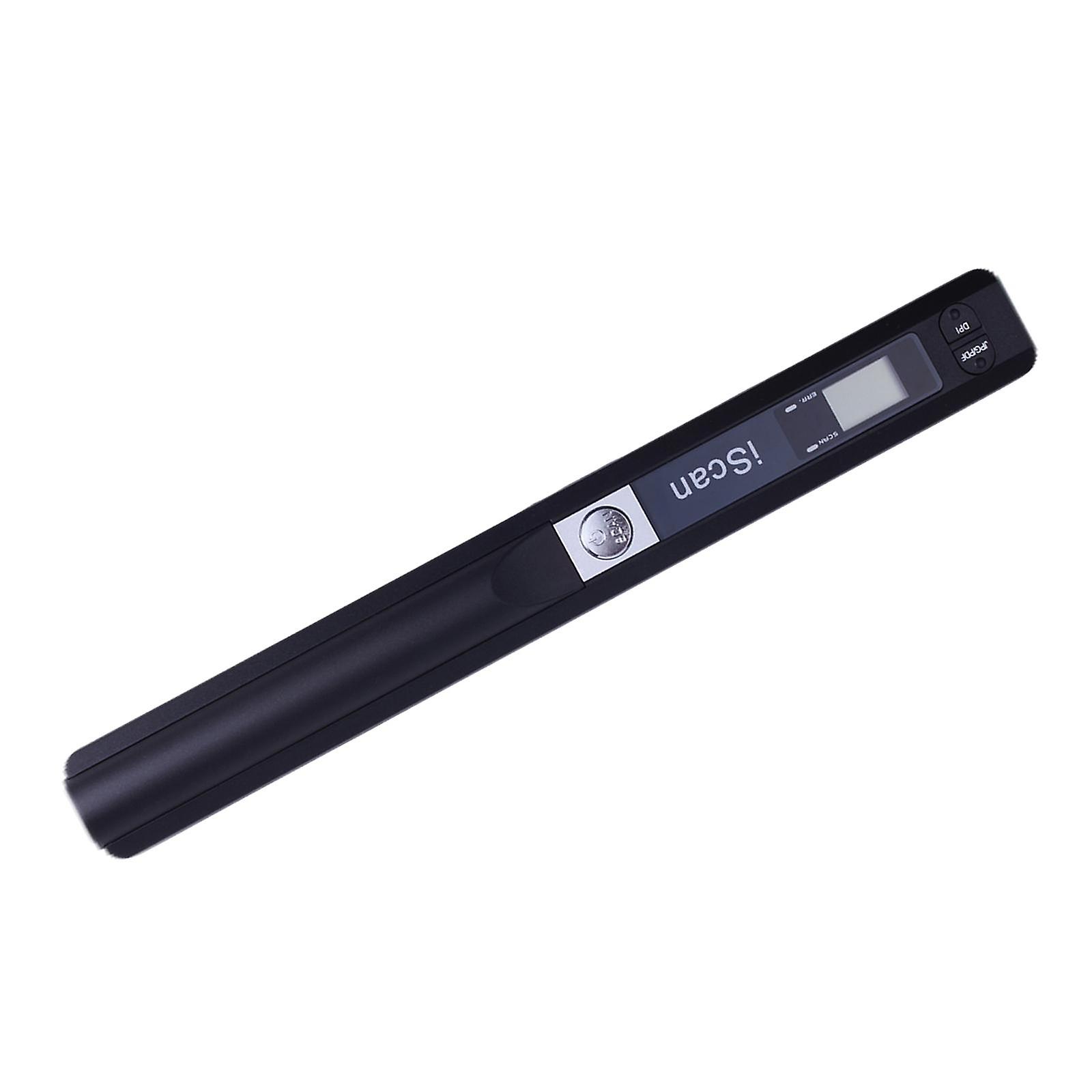 iScan Mini Handheld Portable Scanner 300/600/900DPI JEPG PDF Format Compact Black