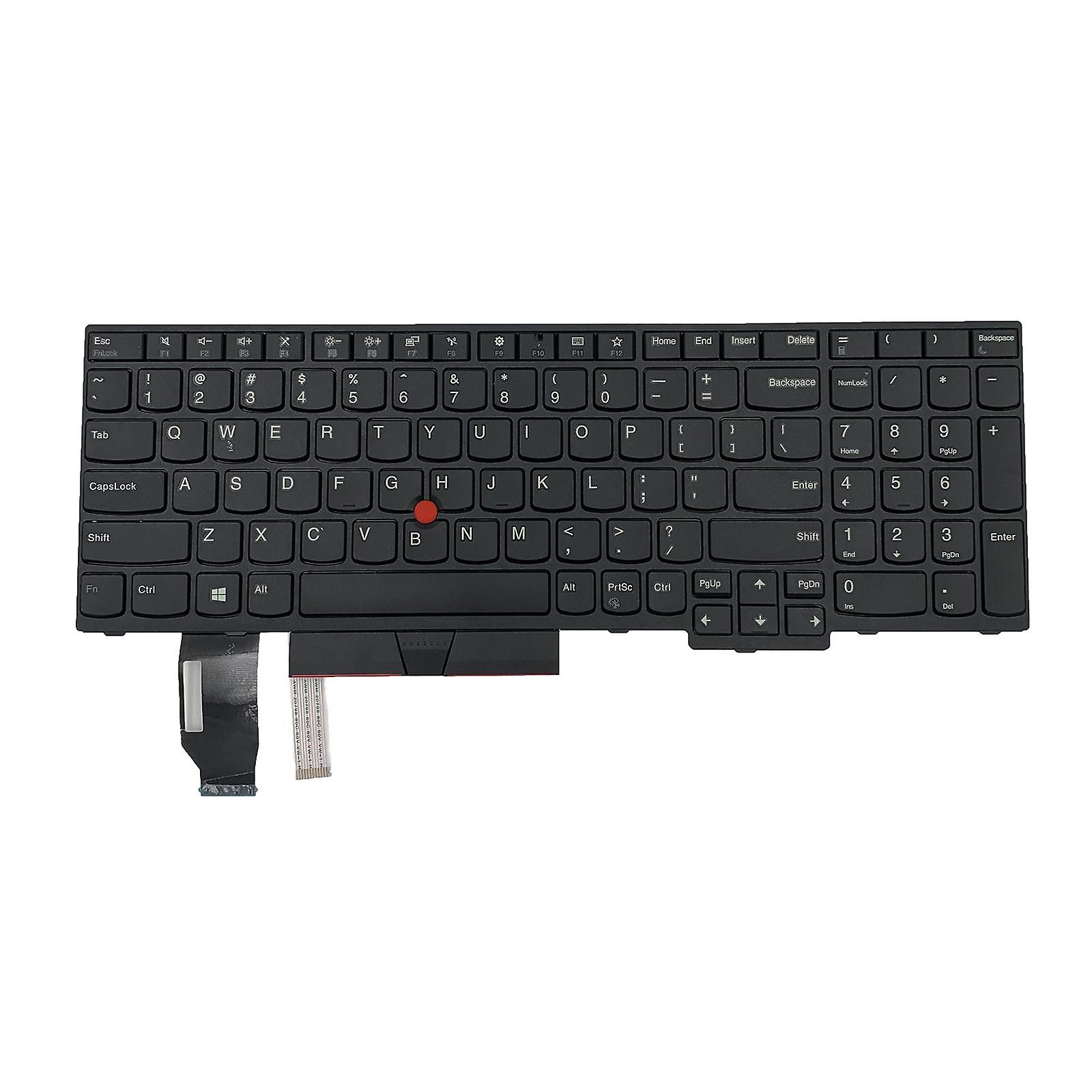 Laptop Keyboard Replace Parts US English Layout for E580 E585 T590 E590  With Pointer