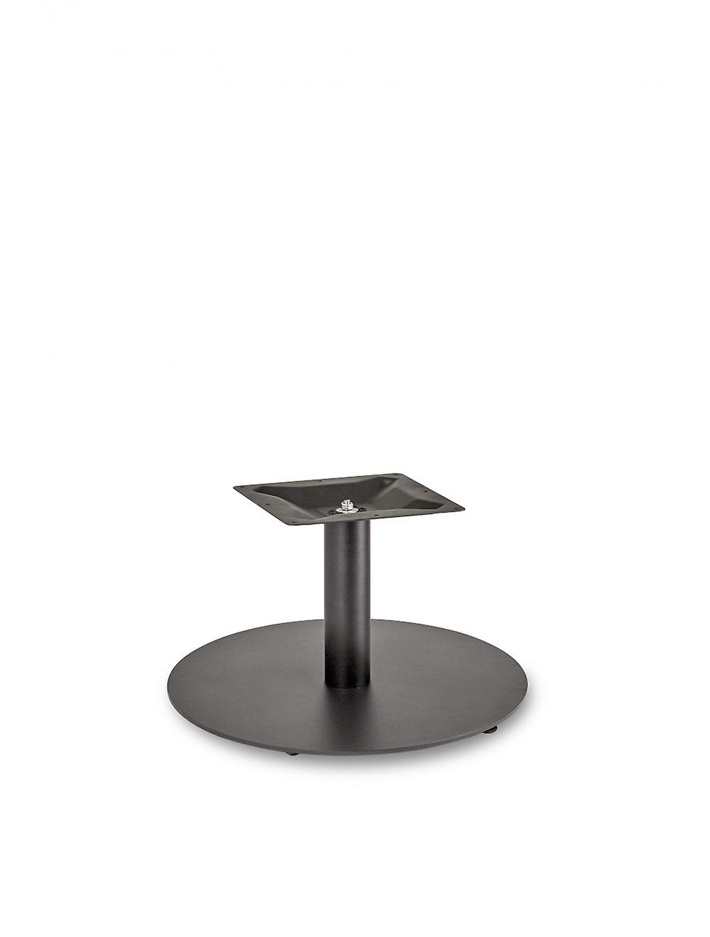 Grosile - Round Large Coffee (Round Tube) (Black) Table Base