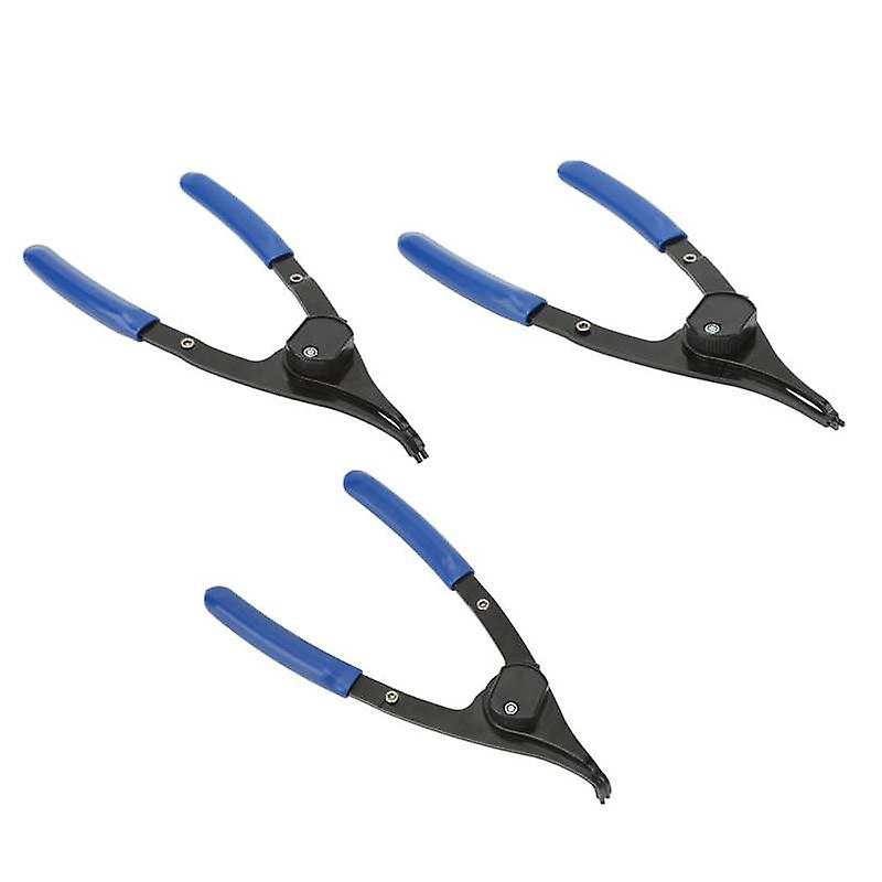Snap Ring Removal Plier 9in Snap Ring Plier Adjustable High Efficiency Internal External C Clip Plier For Auto Repairing