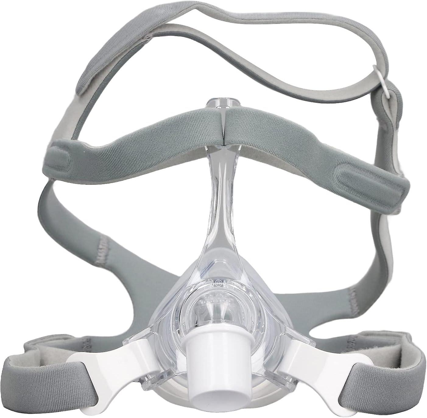 מסגרת כיסוי אף, תחליף מגן אף מסגרת שקופה סרט ראש מתכוונן קל משקל רך קל לבישה עבור חולי אוסה לבית (l 1.5 1.9in