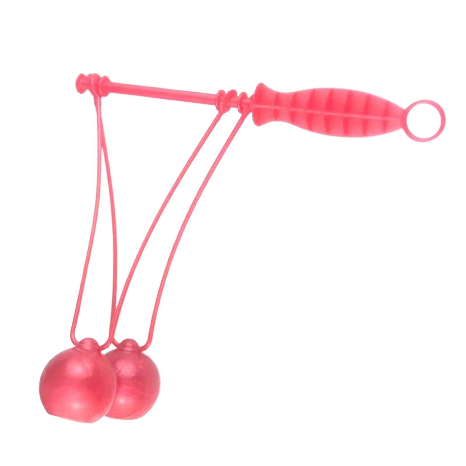 Mini Clackers Swinging Ball Toys Noise Maker Clackers Balls for Party Favors Red