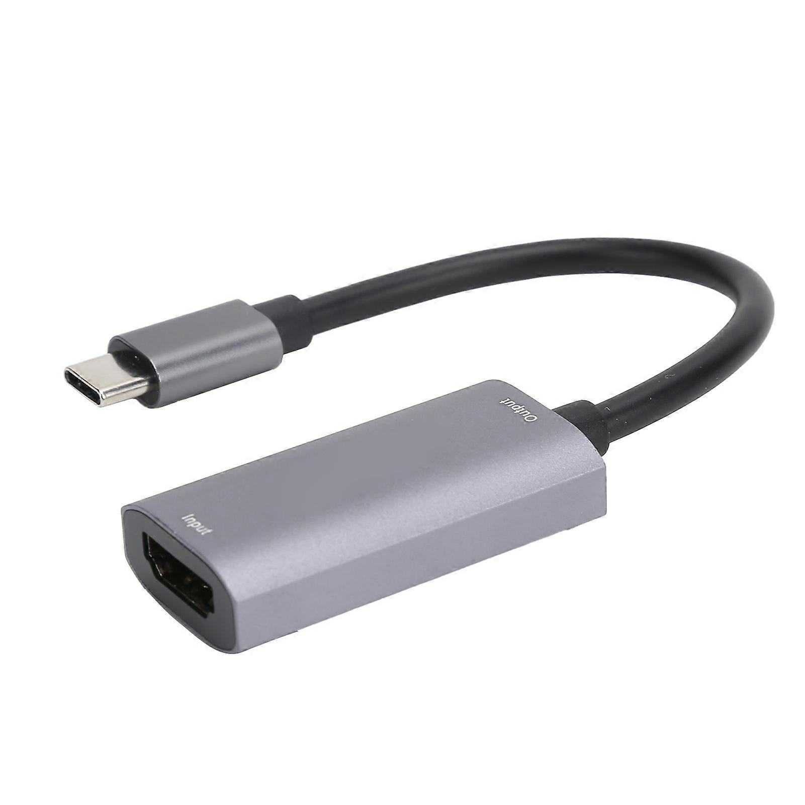 4K At 30HZ HD Multimedia Interface to TypeC Video Capture Card for Teaching Recording