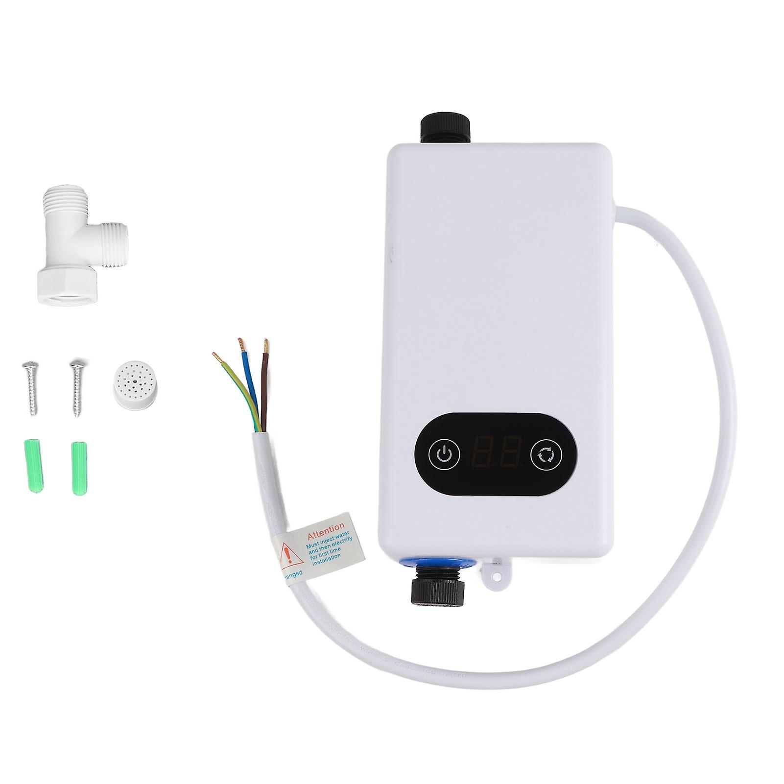 Chauffe-eau électrique instantané avec fonction de mémoire Conversion de fréquence Température constante Machine de chauffage de l’eau 220V 3400 W