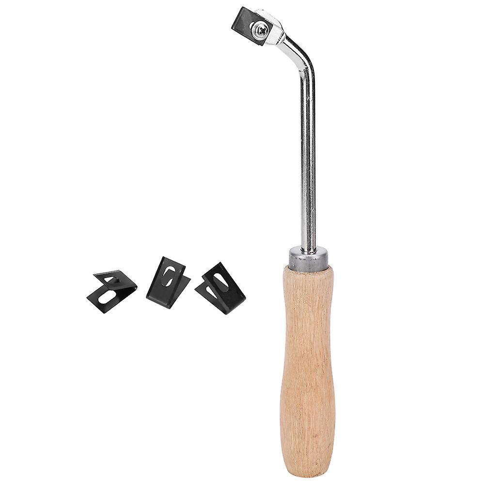 Rainureuse pour bois de hêtre, couteau à rainurer en acier, outils pour sols en PVC et plastique