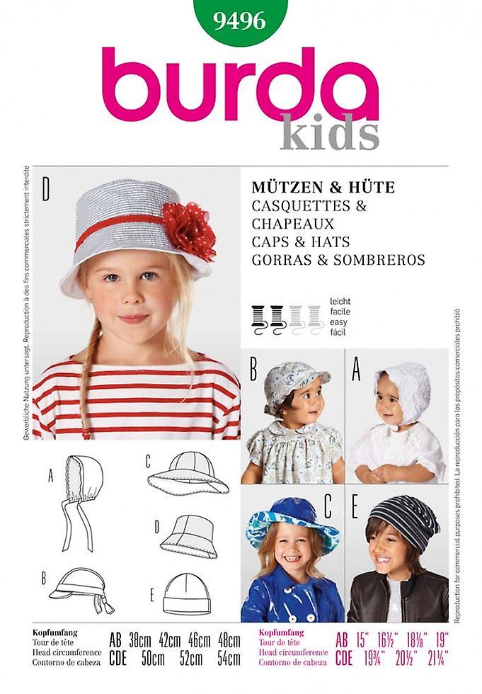 Burda Paper Sewing Pattern 9496