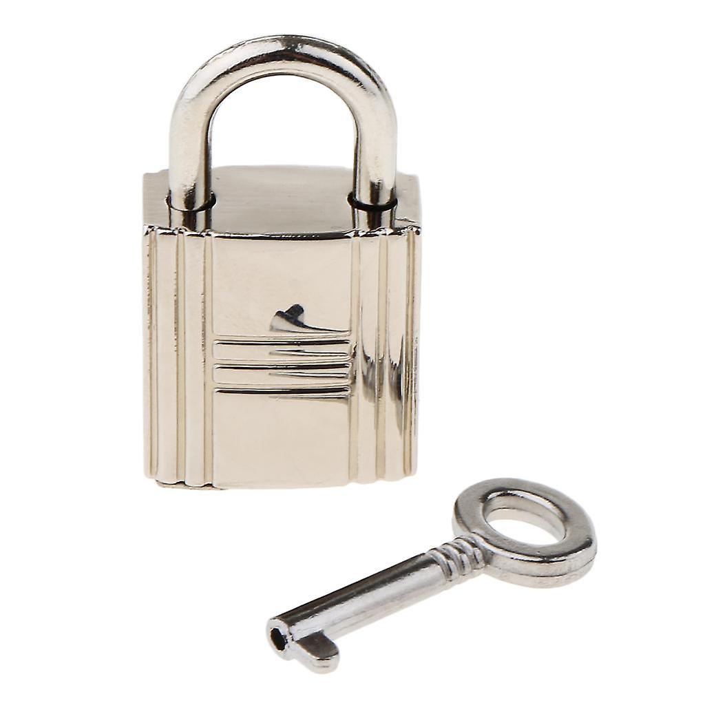 Cute Security Travel Lock Lockout Suitcase Drawer Alloy Padlock with 1 Key Dark Gold