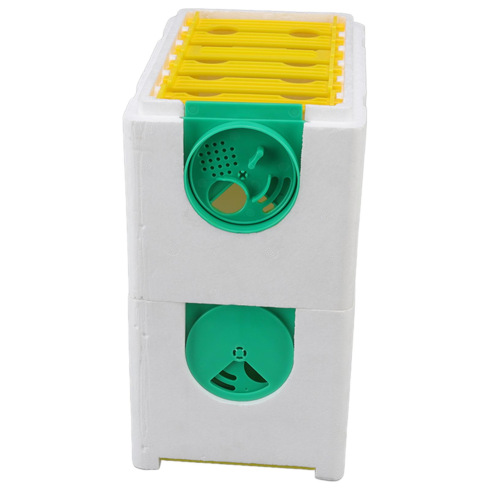 Double Layer Queen Bee Breeding Box 29x24x15cm Foam Frame