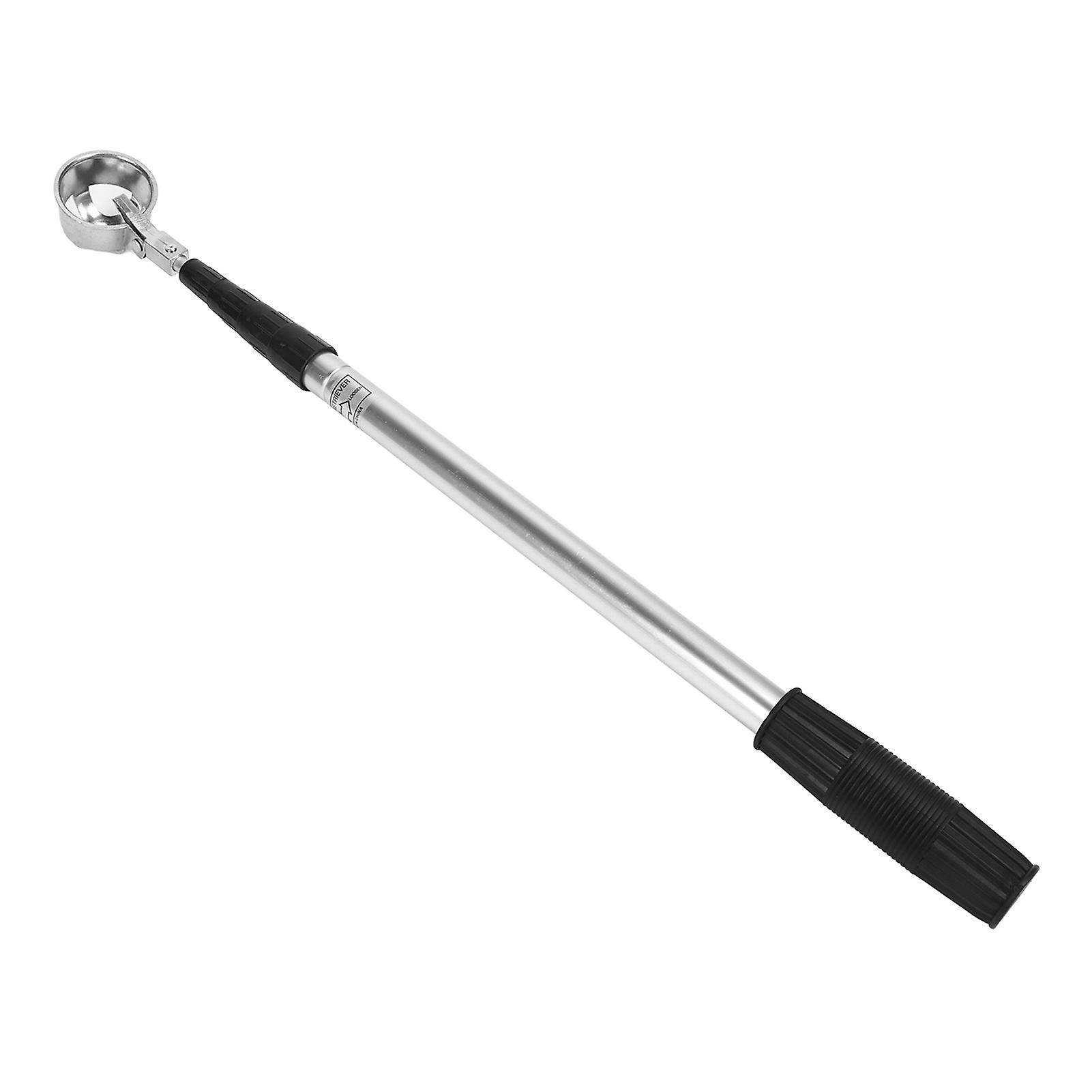 Golf Ball Retriever Telescopic Aluminum Alloy Adjustable Length Prevent Slipping Golf Ball Catcher Pick Up Tools