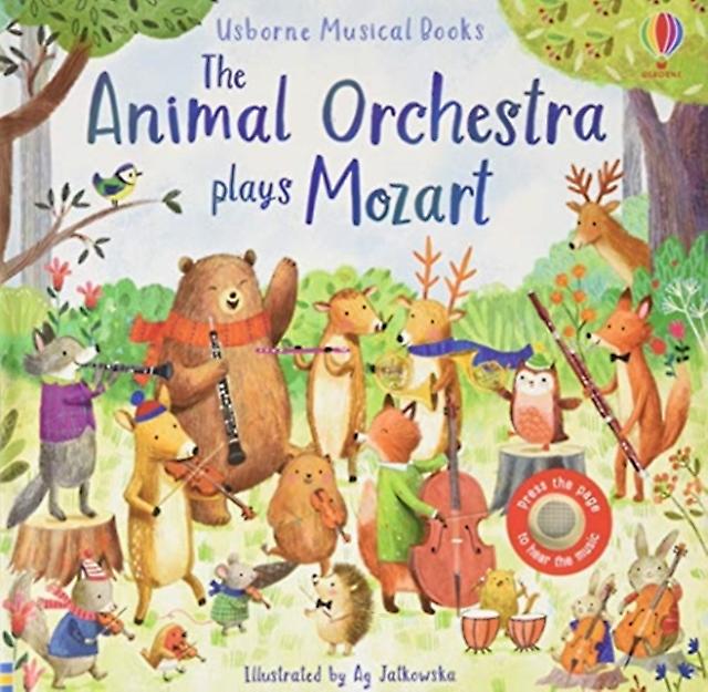 The Animal Orchestra Plays Mozart by Sam Taplin Paperback Book