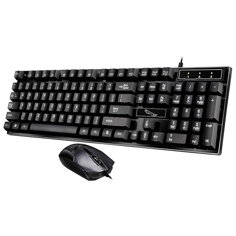 Chasing Leopard Q17 USB Wired Keyboard + Wired Mouse Set