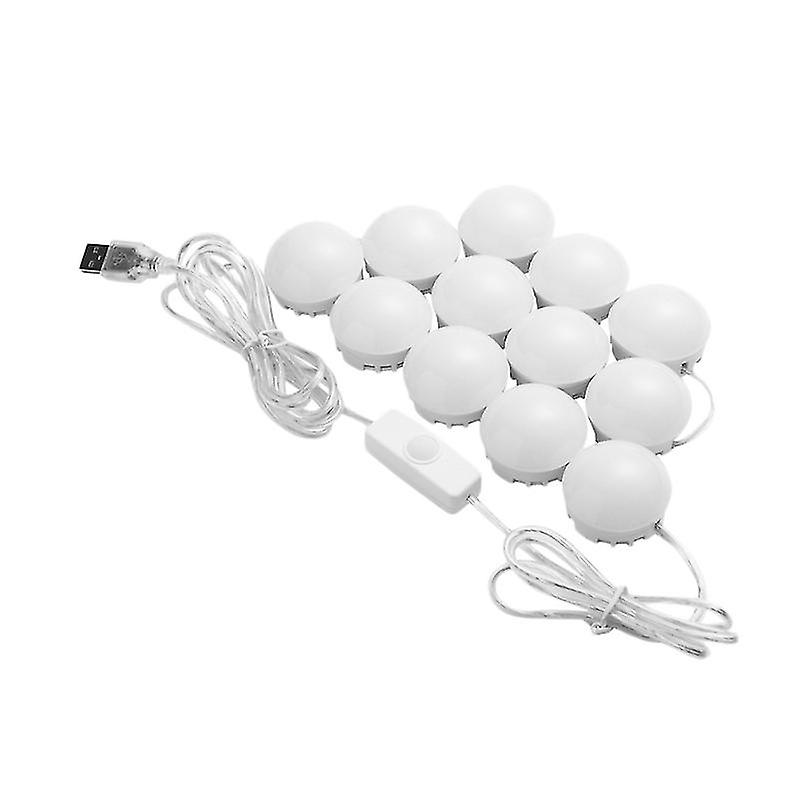 12pcs Vanity Makeup Miroir Lumière