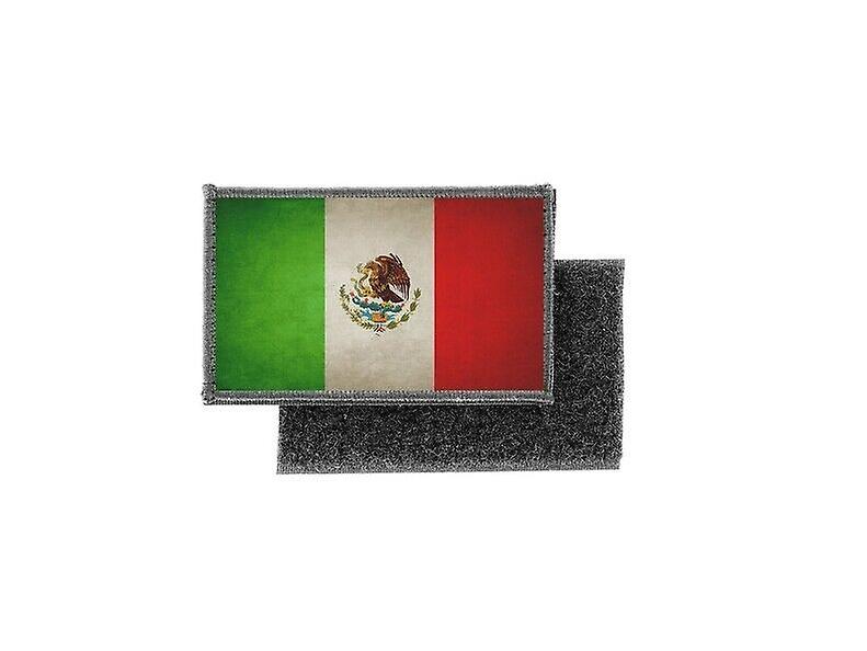 Patch ecusson prints vintage mexican flag badge