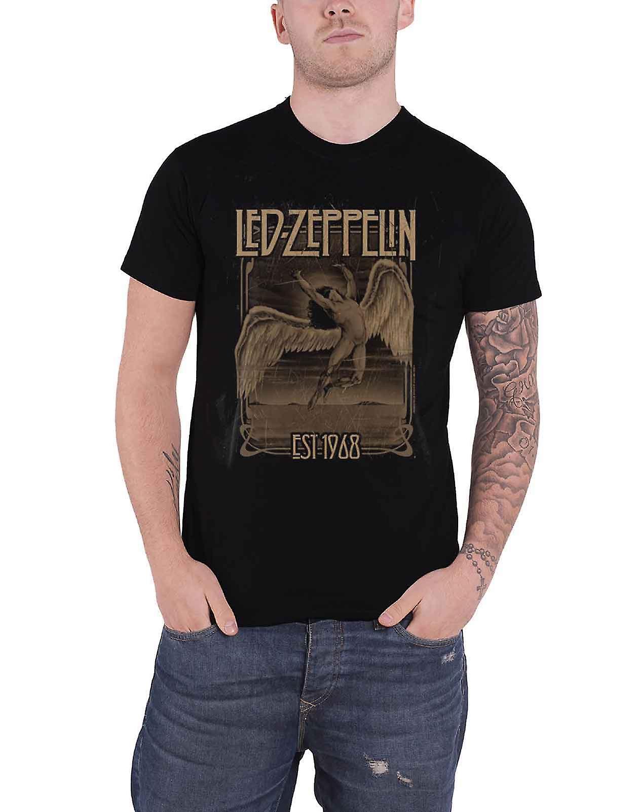 Led Zeppelin Faded Falling T Shirt