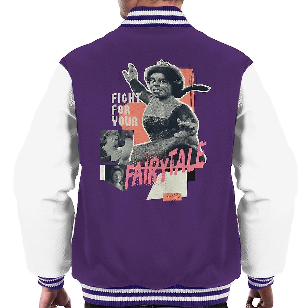 Shrek Princess Fiona Fight For Your Fairytale Men's Varsity Jacket